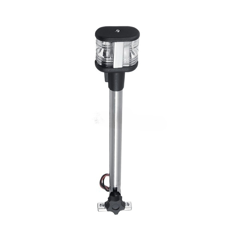 Fishing Boat Navigation Light - 12V stainless steel foldable bracket signal
