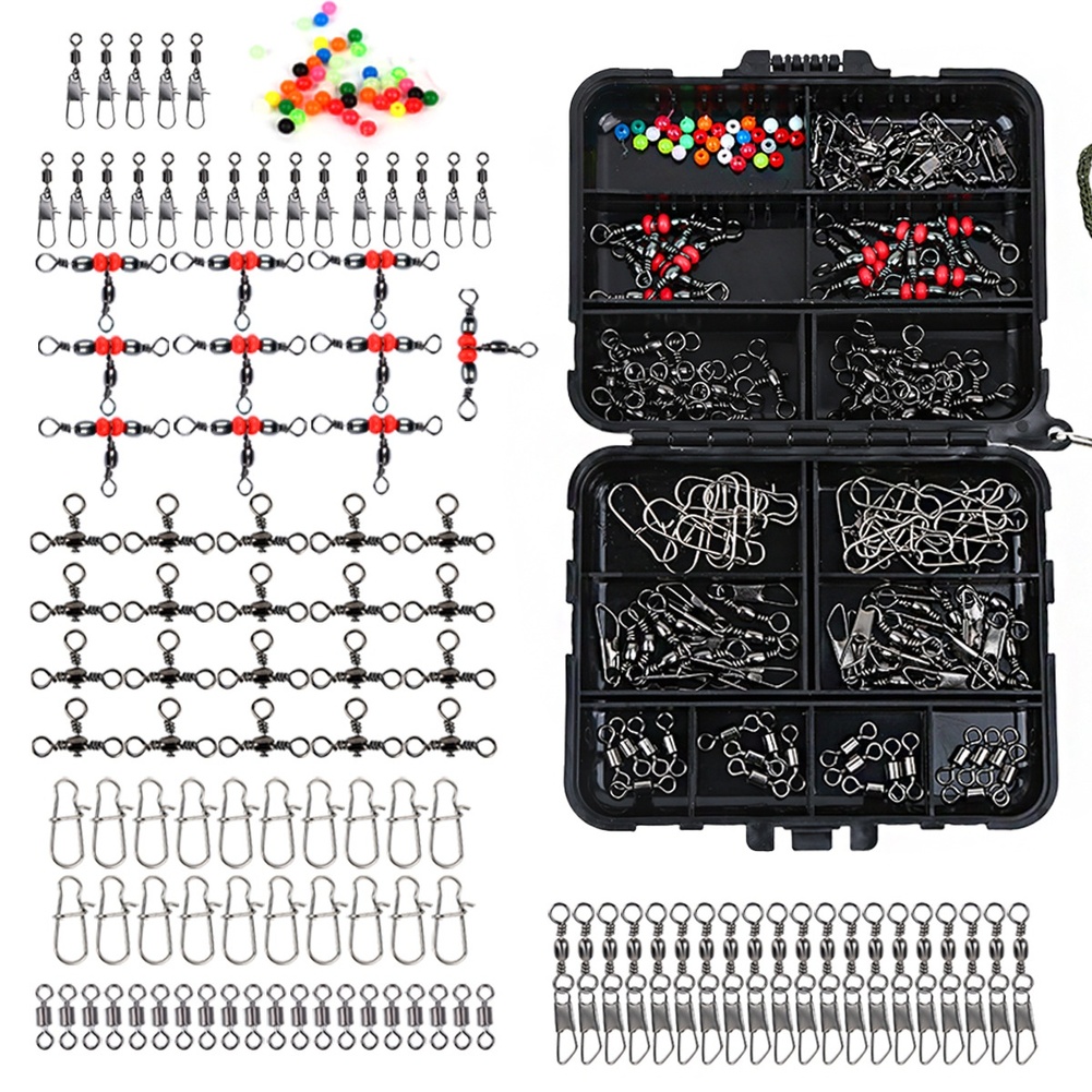 Fishing Boat Aluminum - Swivel Connectors Fishing Tackle Set Boat