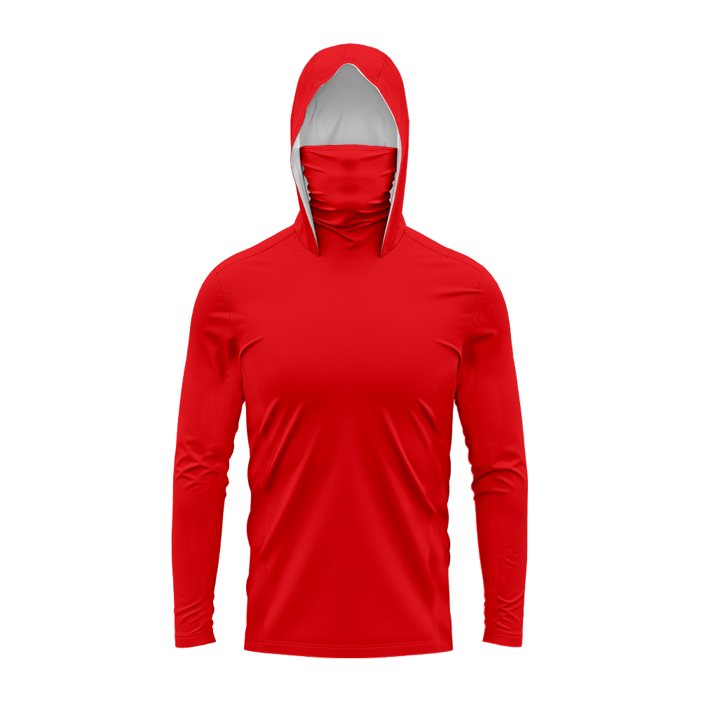 Men UPF50+ Solid Fishing Hoodi - огляд і ціна Fishing Boat Cover