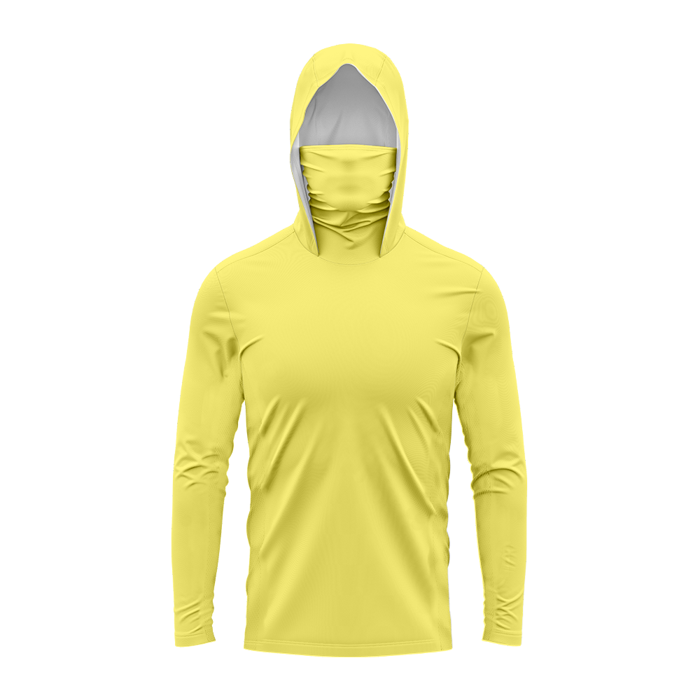 Men UPF50+ Solid Fishing Hoodi - огляд і ціна Fishing Boat Cover