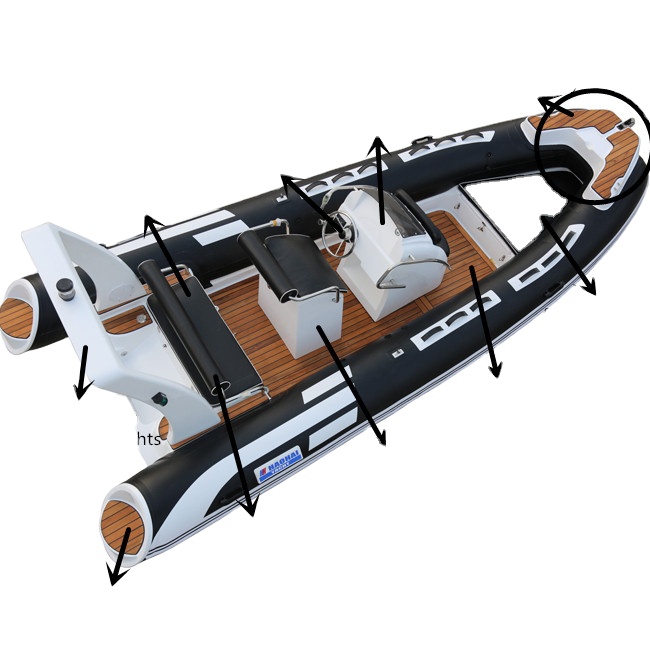 16ft 4.80m Hypalon Material Fi - огляд і ціна Fishing Boat Fiberglass