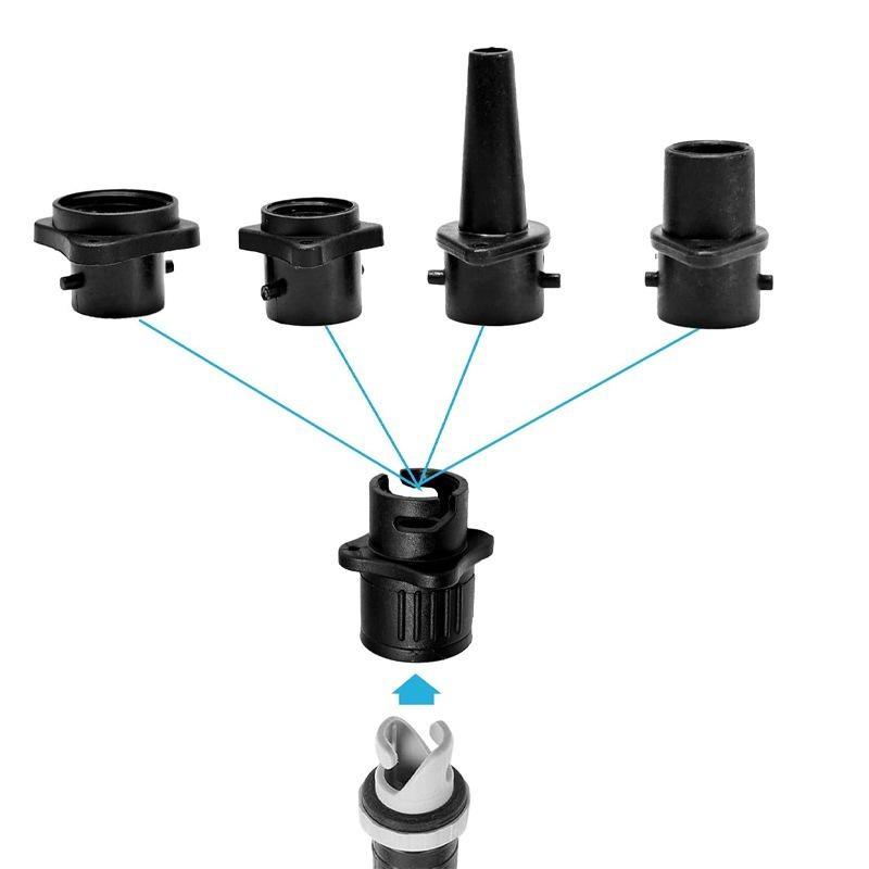 Air Valve Adaptor Kit Multi-Si - огляд і ціна Fishing Boat Paddle
