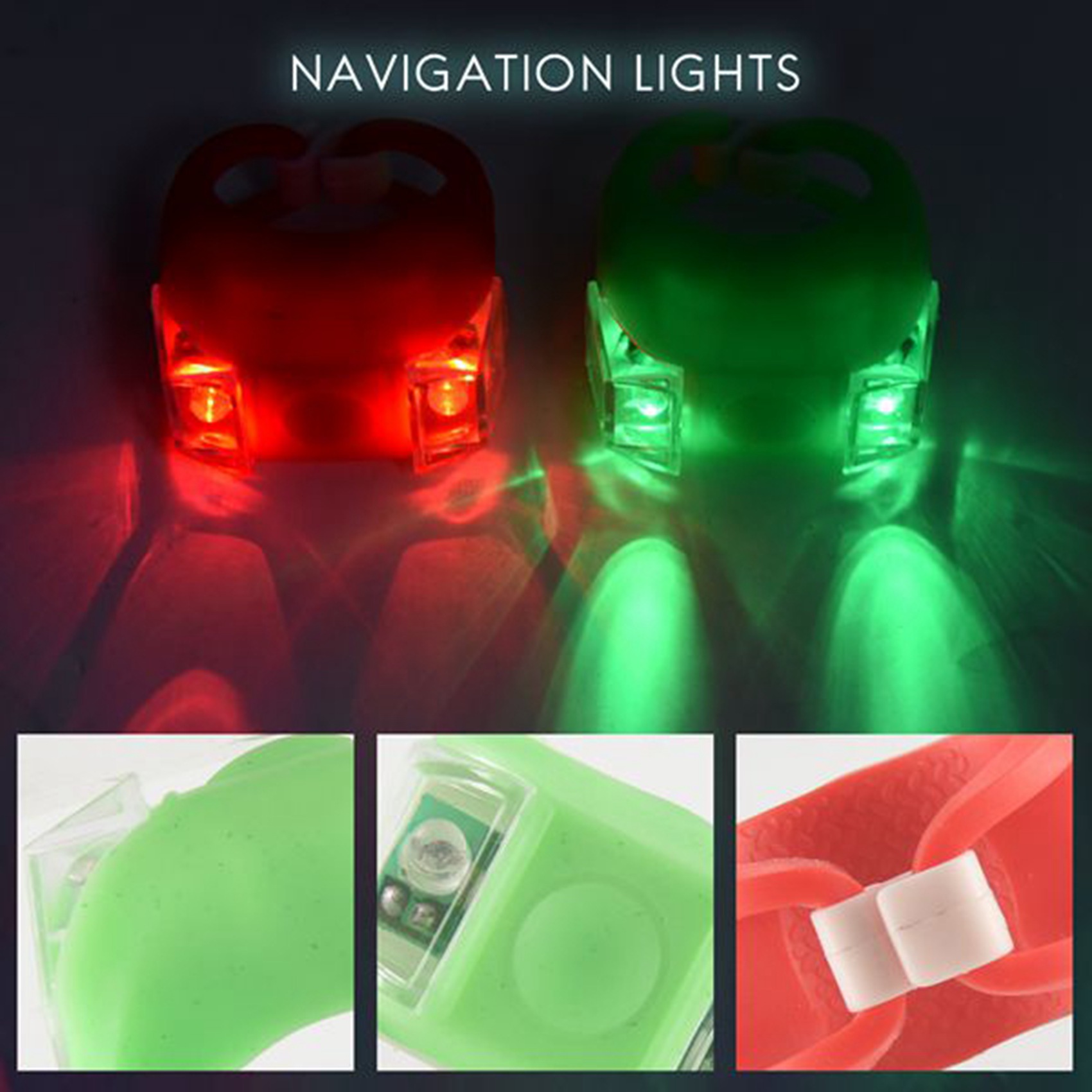 Y67A-20 X LED Boat Navigation  - огляд і ціна Fishing Boat Navigation Light