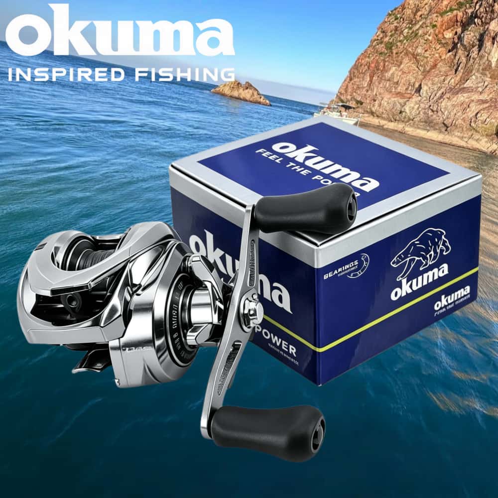 New Okuma Fishing Reel 7.2:1 W - огляд і ціна Abu Garcia Reel Max