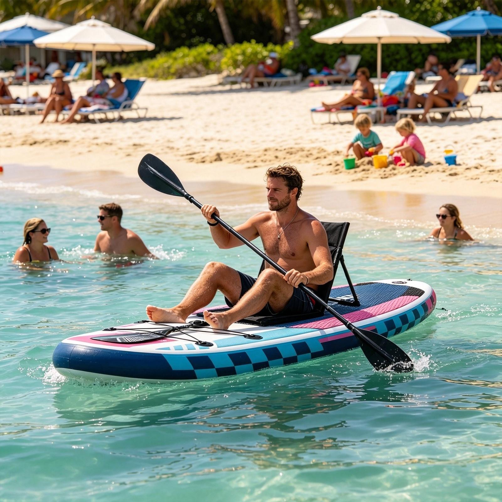 Paddle Board Seat Portable Rec - огляд і ціна Fishing Boat Paddle