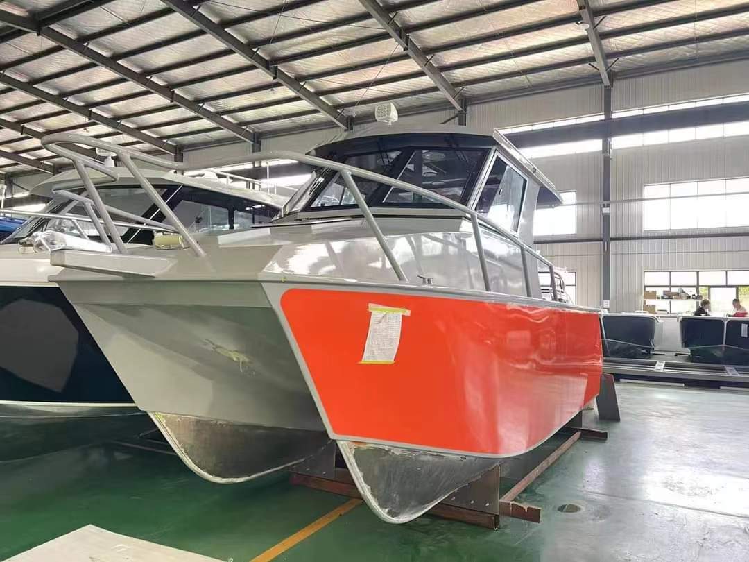 New 7.3M 24FT Aluminum Welded  - огляд і ціна Fishing Boat Aluminum