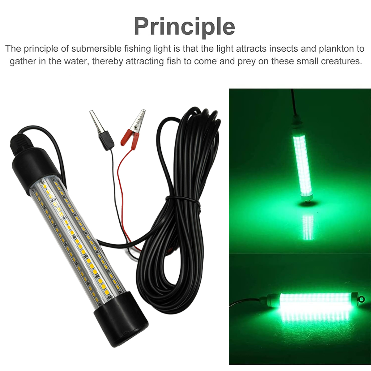 Led Underwater Fishing Light F - огляд і ціна Fishing Boat Depth Finder